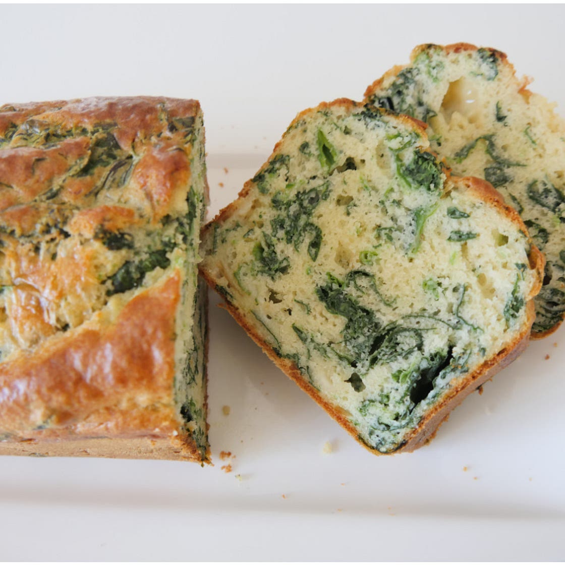 Plumcake agli spinaci