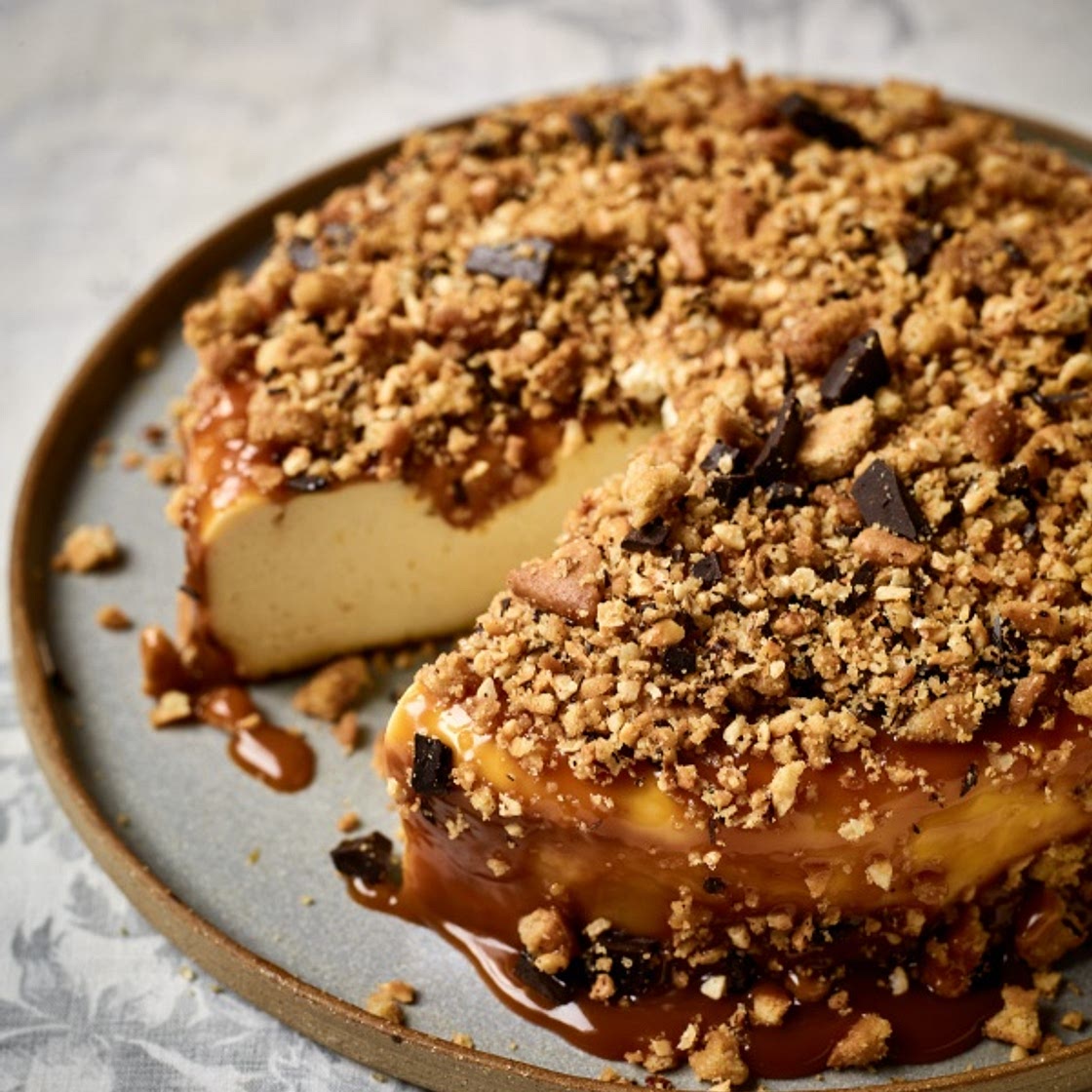 Back-To-Front Baked Cheesecake