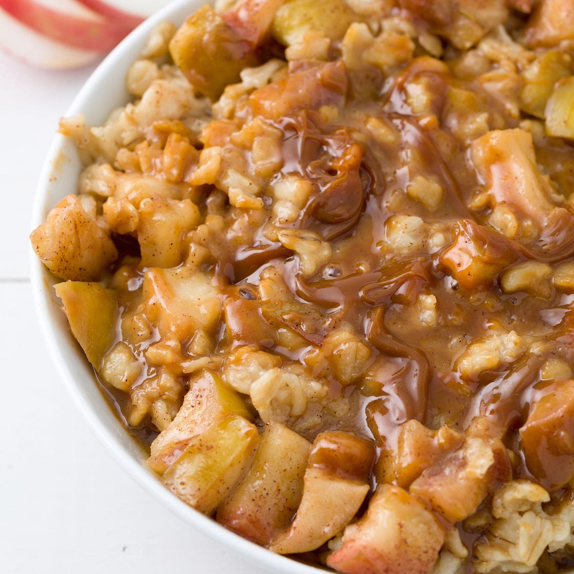 Caramel Apple Pie Porridge