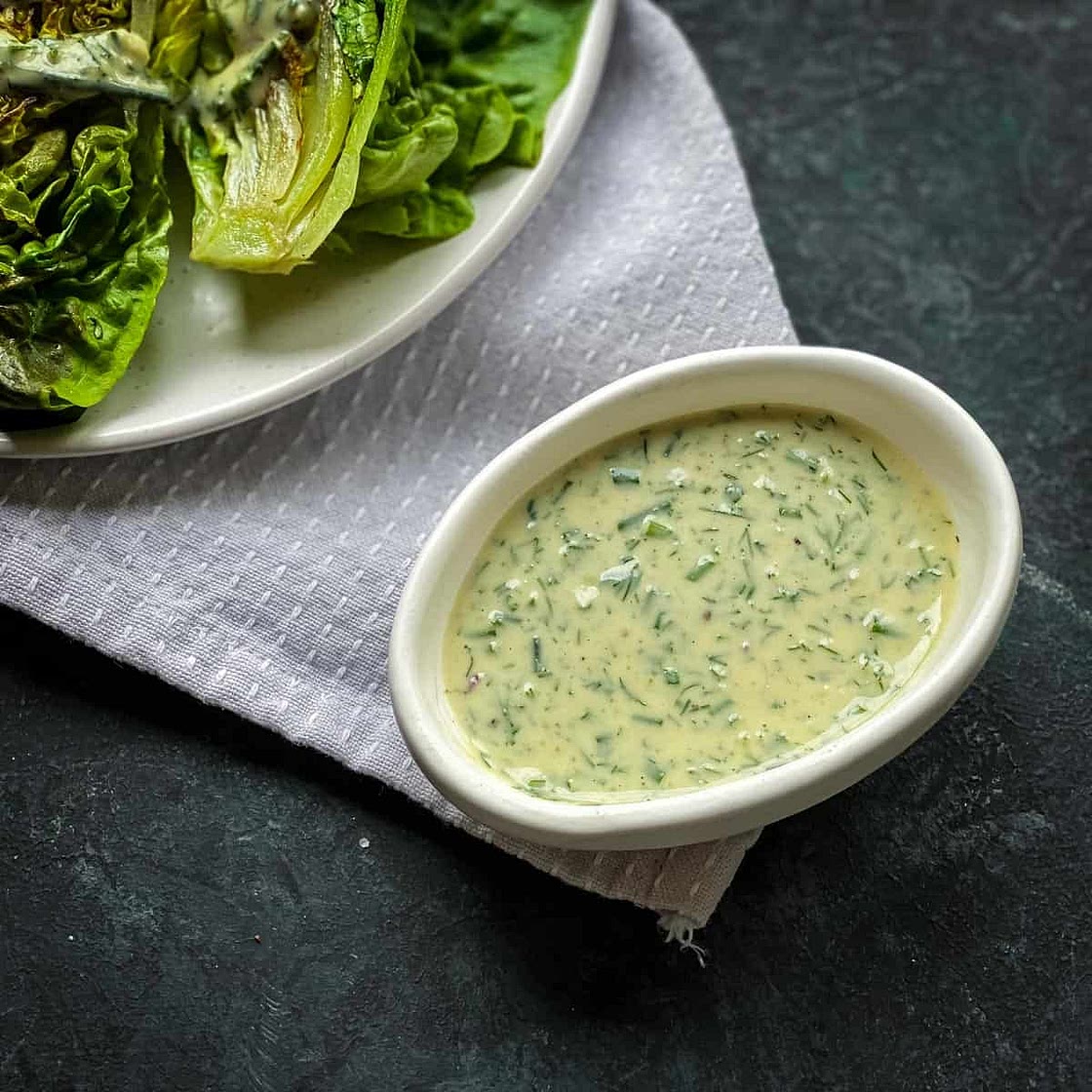 Vegan Tahini Ranch Dressing