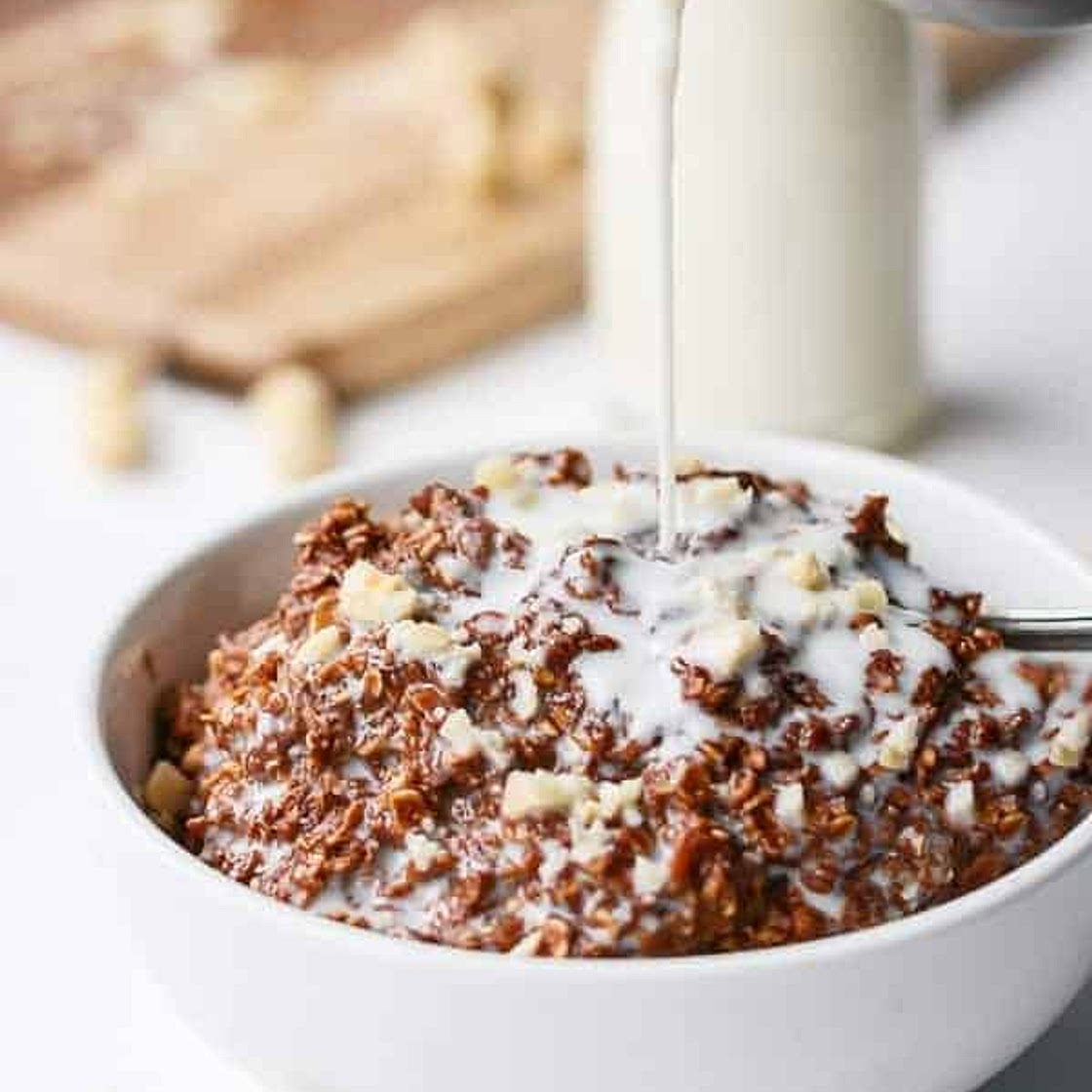 Nutella Brownie Oatmeal