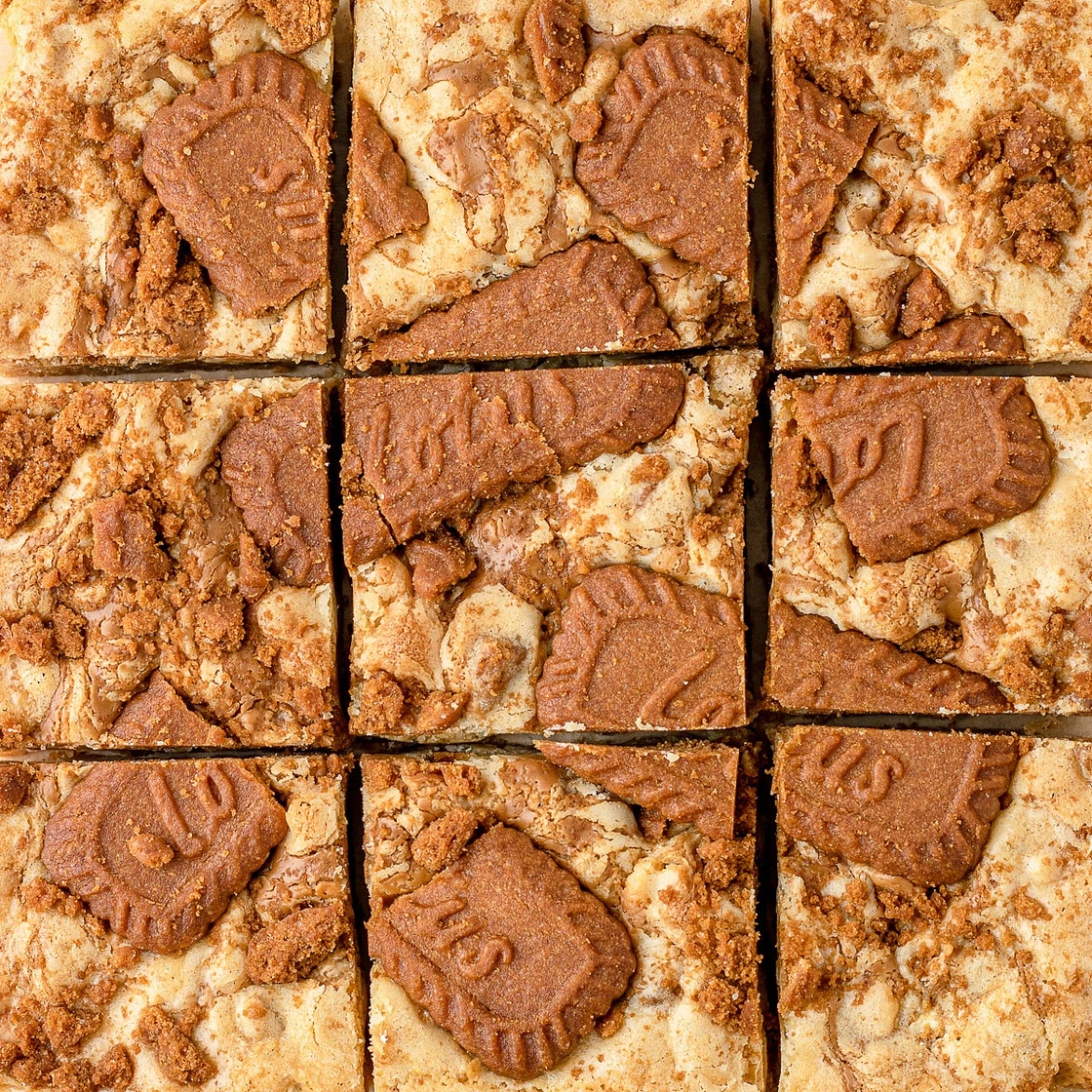 Biscoff Blondies
