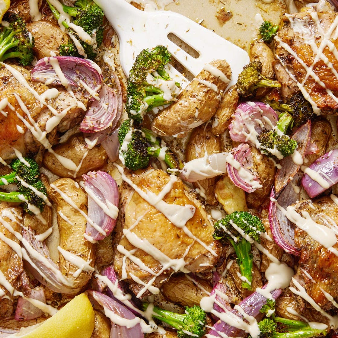 Za'atar Sheet-Pan Chicken