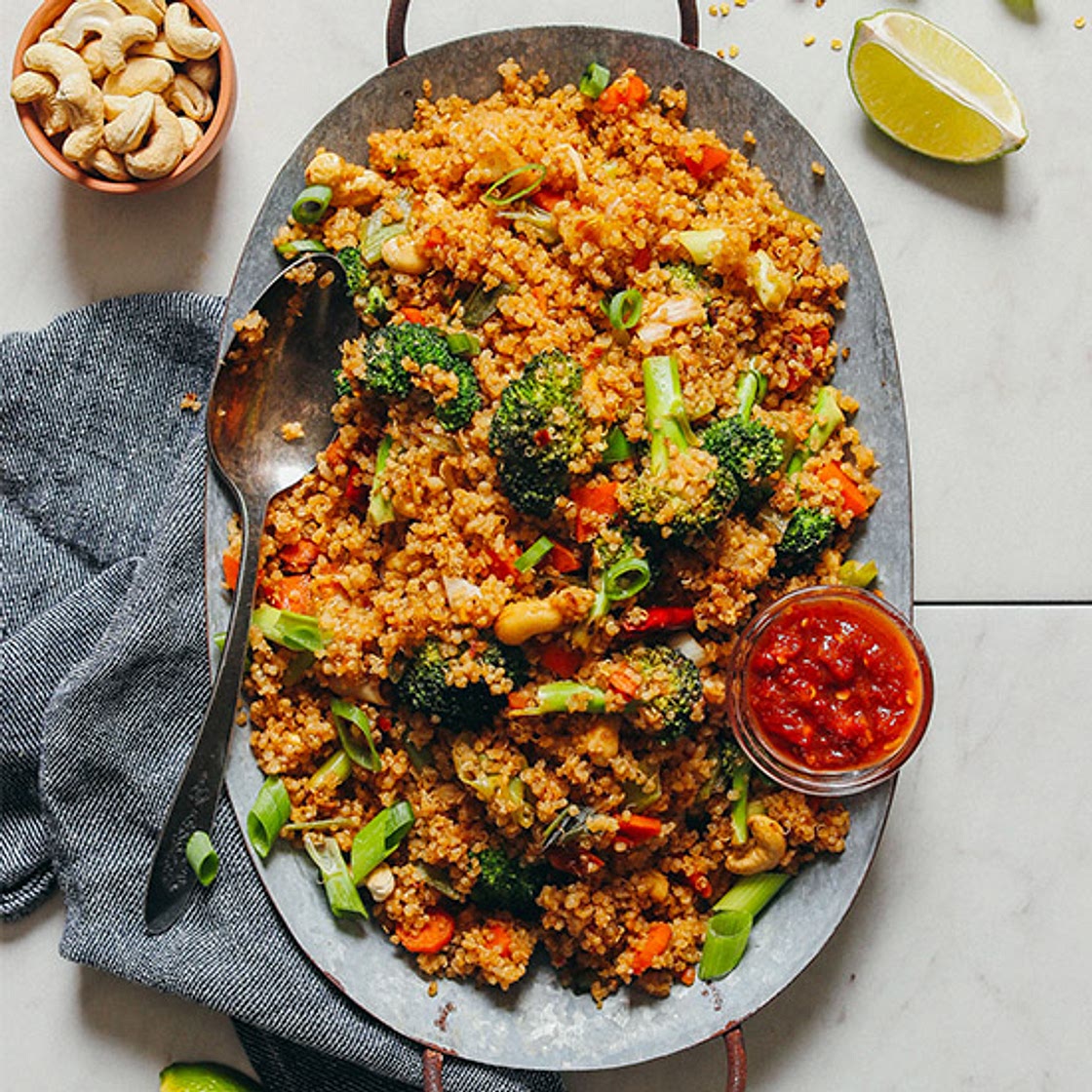 30-Minute Quinoa "Fried Rice"