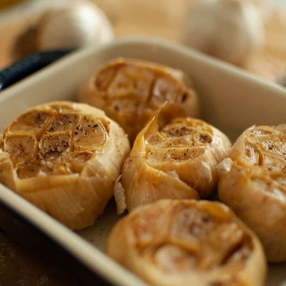 Whole Roasted Garlic