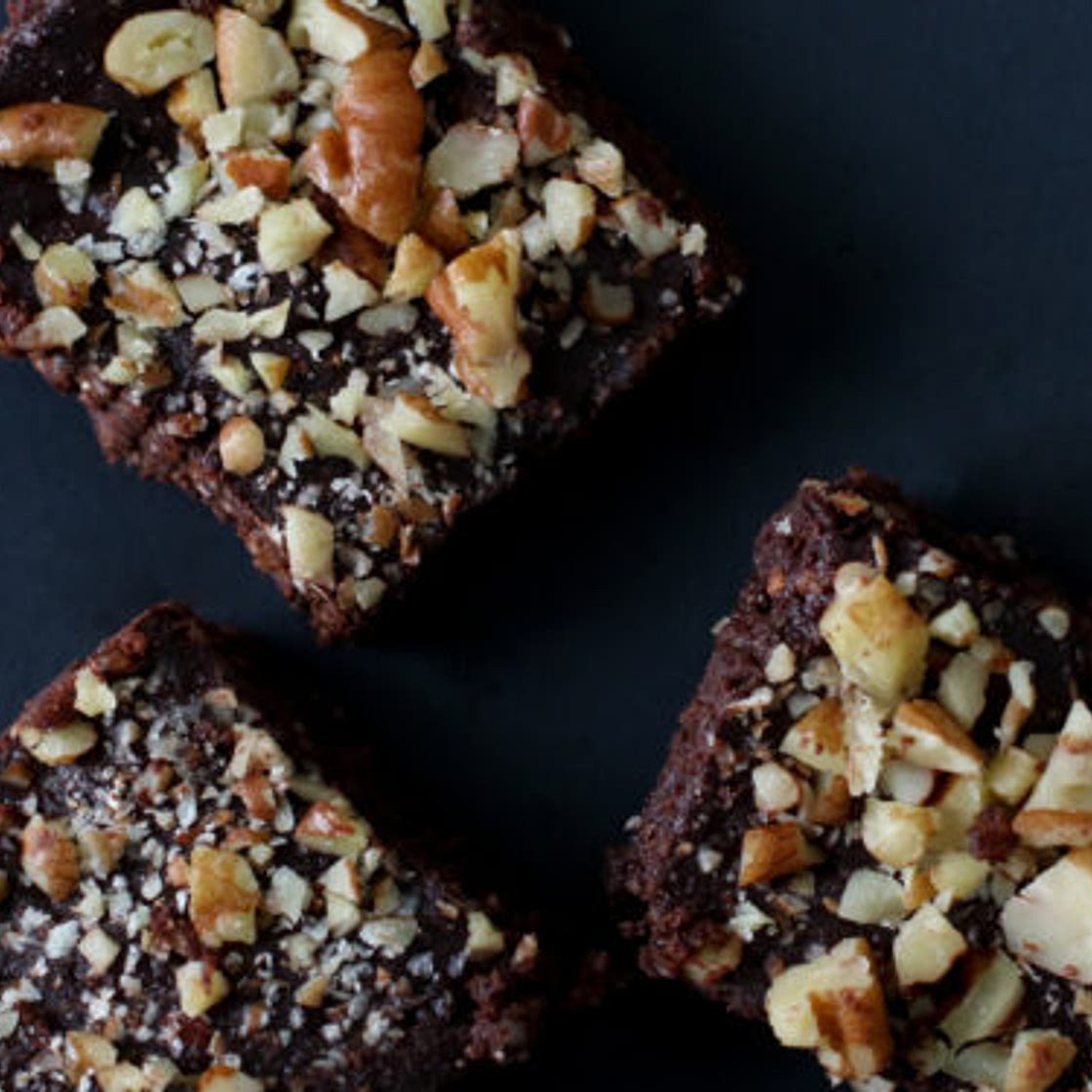 Fudgy No-Bake Brownies