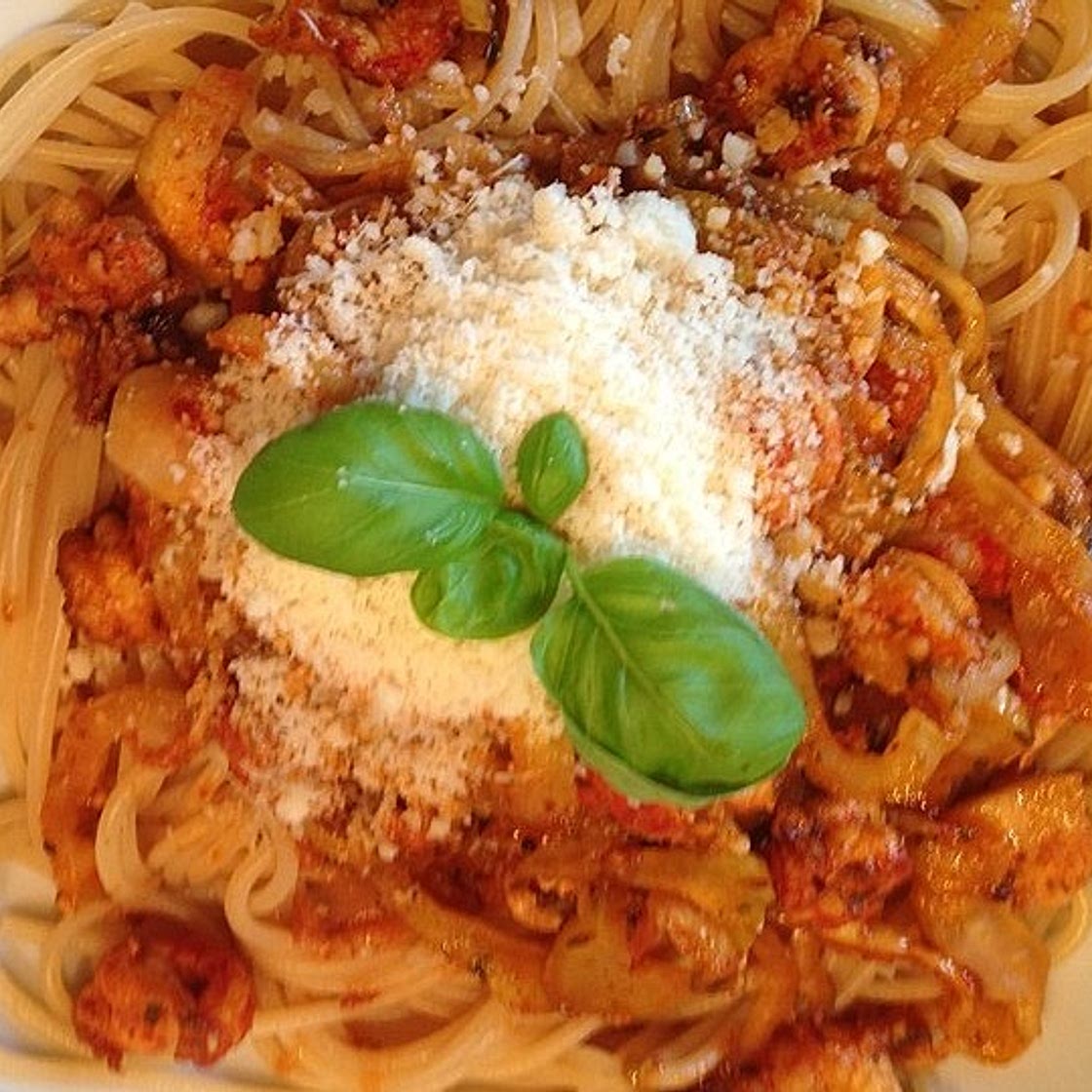 Pasta mit Flusskrebs-Fenchel-Sugo