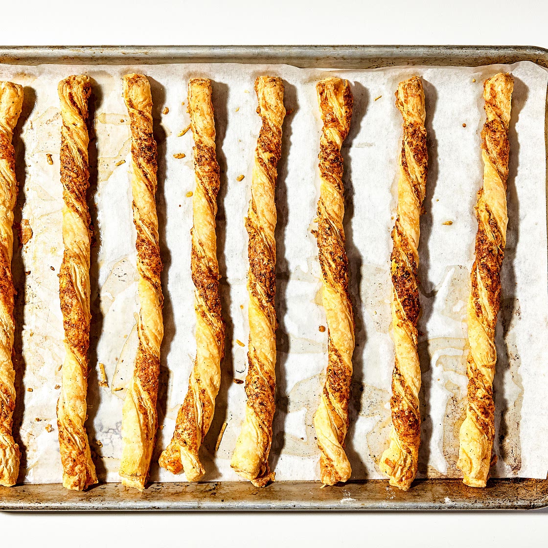 Crispy Cheese Twists