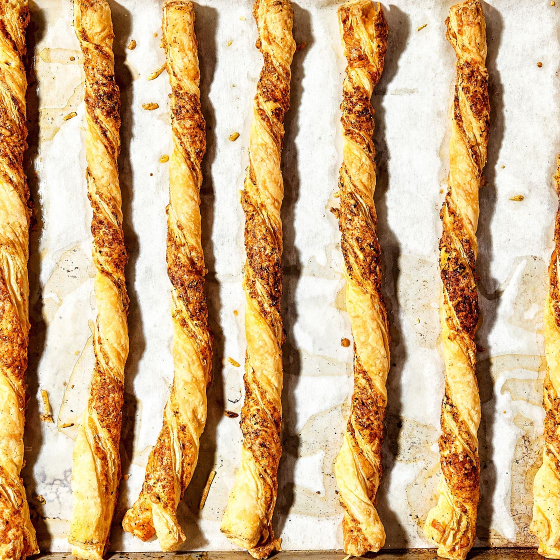 Crispy Cheese Twists