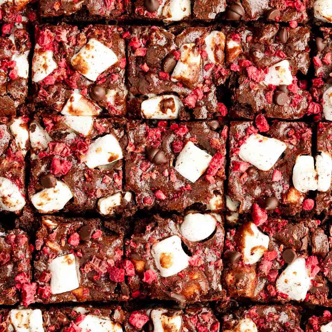 Rocky Road Brownies Recipe