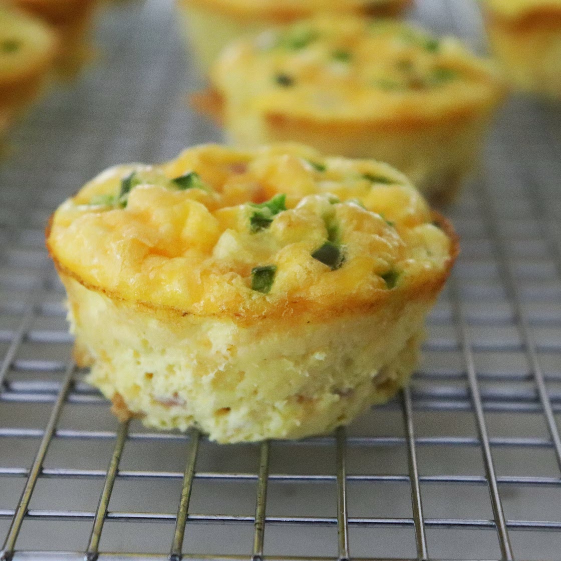 Ham and Cheese Egg Muffins
