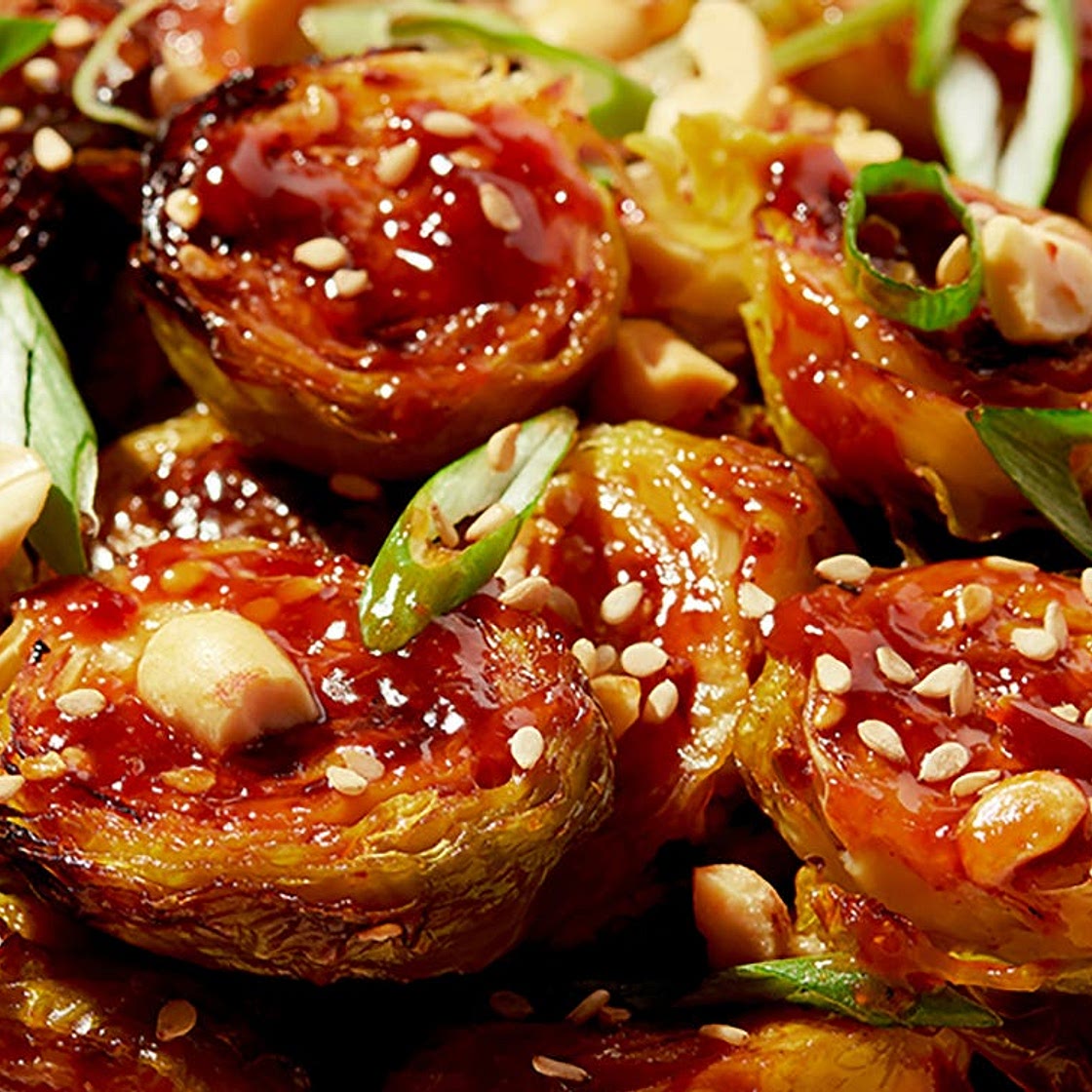 Kung Pao Brussels Sprouts