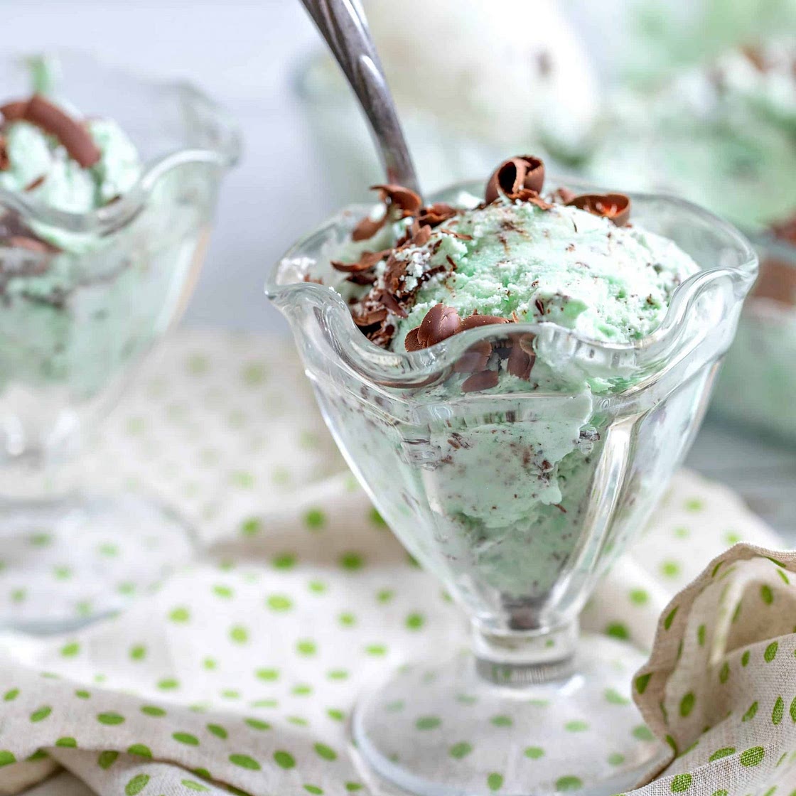 KETO MINT CHOCOLATE ICE CREAM