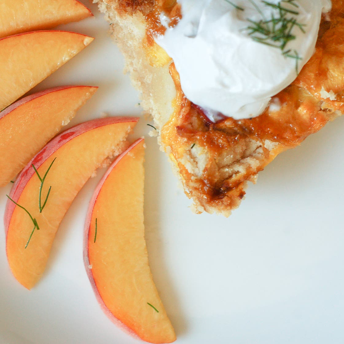 Upside Down Paleo Peach Cobbler (AIP)