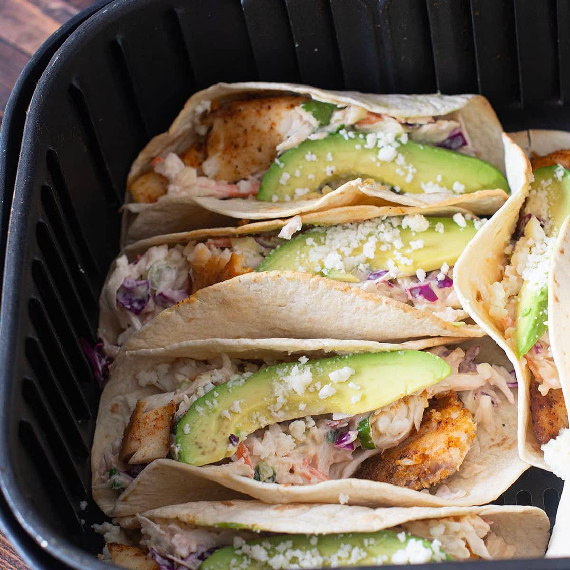 Air Fryer Fish Tacos Recipe