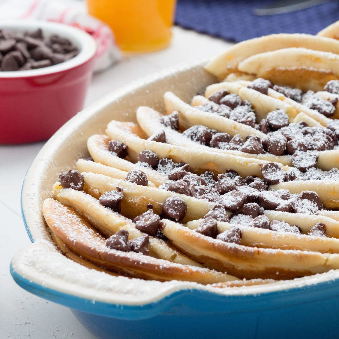 Chocolate Chip Pancake Bake