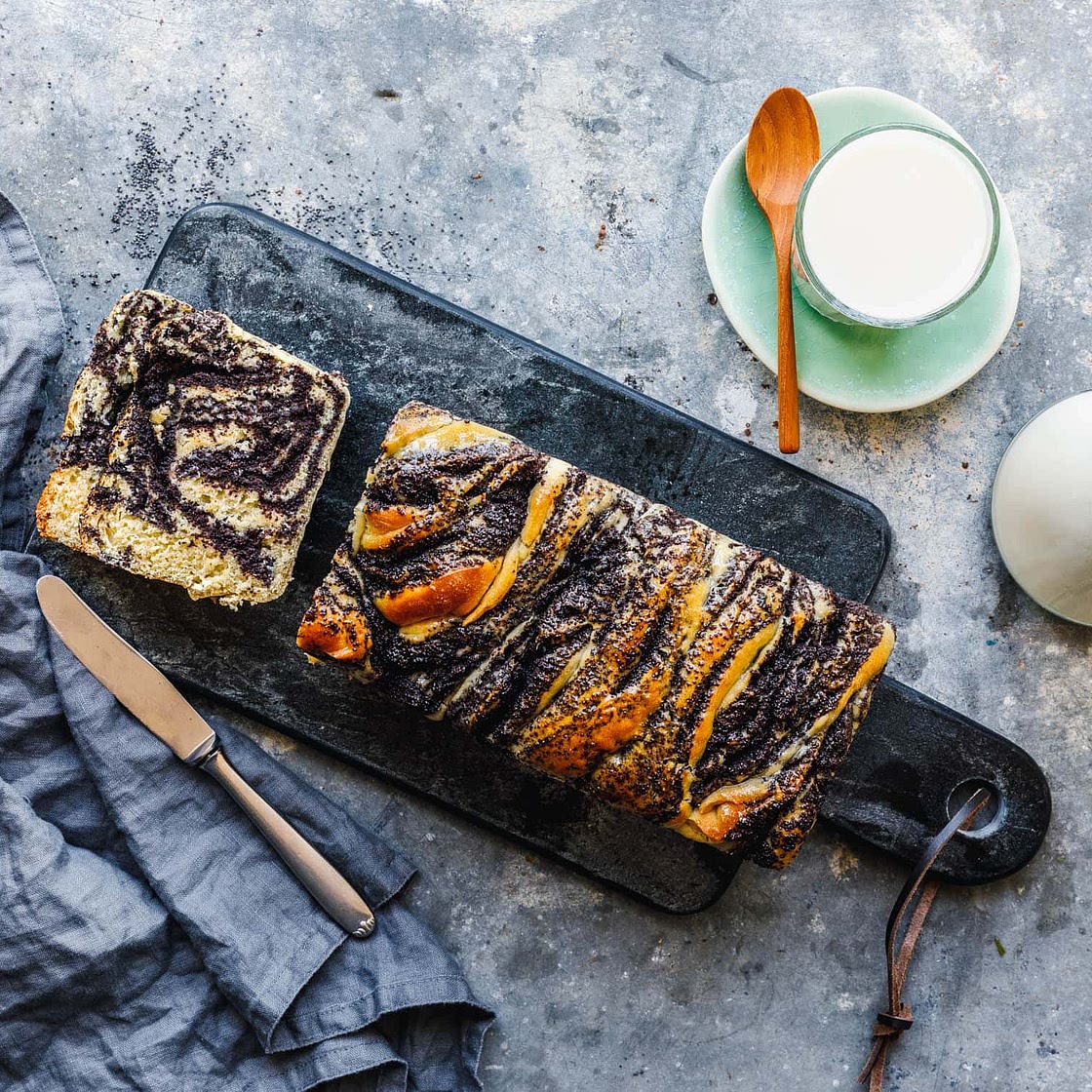 Vegane Mohn-Babka