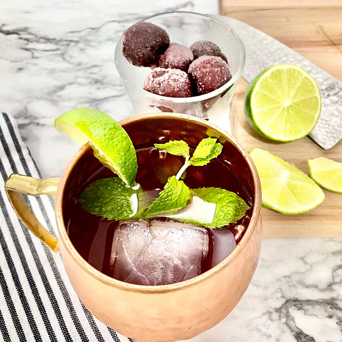 Cherry Sour Mule Mocktail