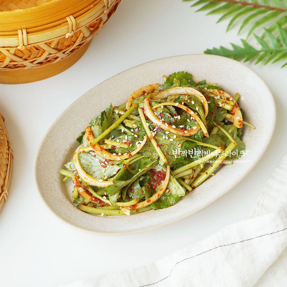 참나물무침 참나물 겉절이 참나물 요리 생참나물무침