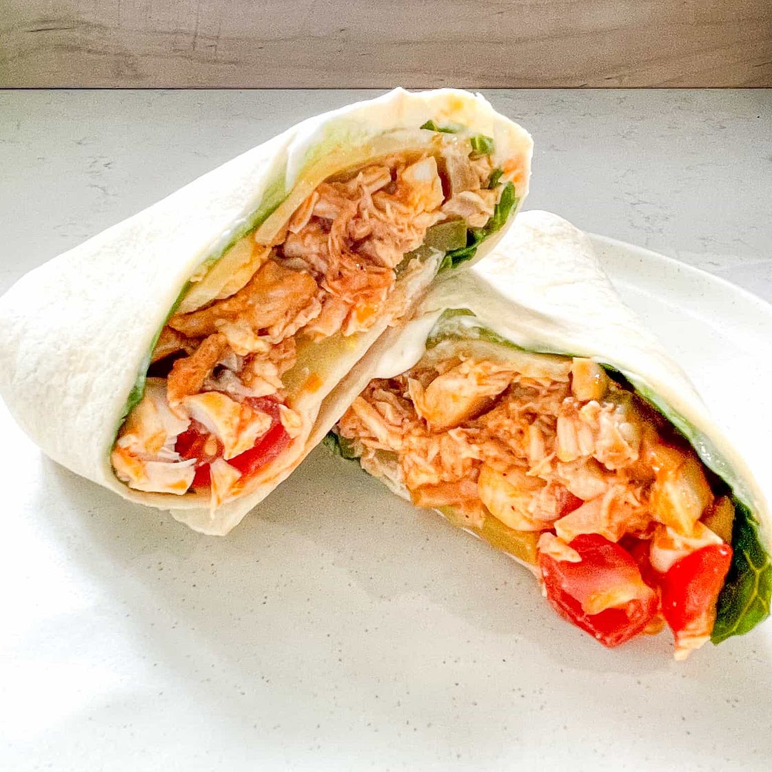 Easy Buffalo Chicken Wrap Recipe