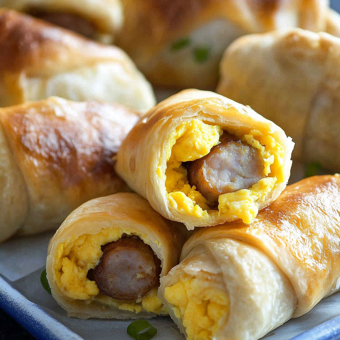 Sausage and Egg Roll Ups