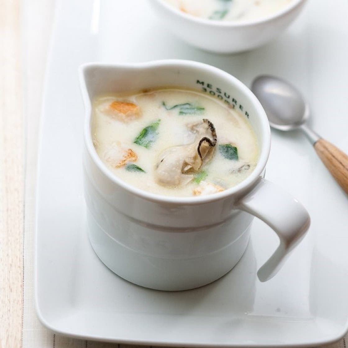 굴 크림수프 만드는 법