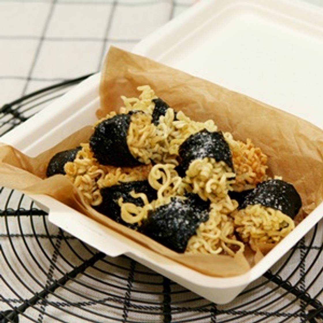 라면김말이튀김