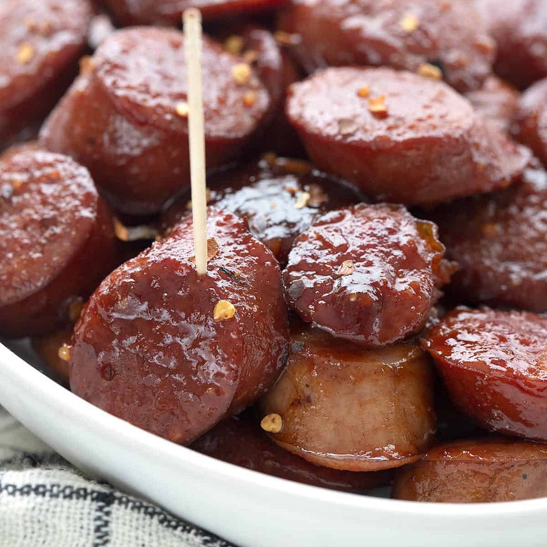 Keto Kielbasa Bites