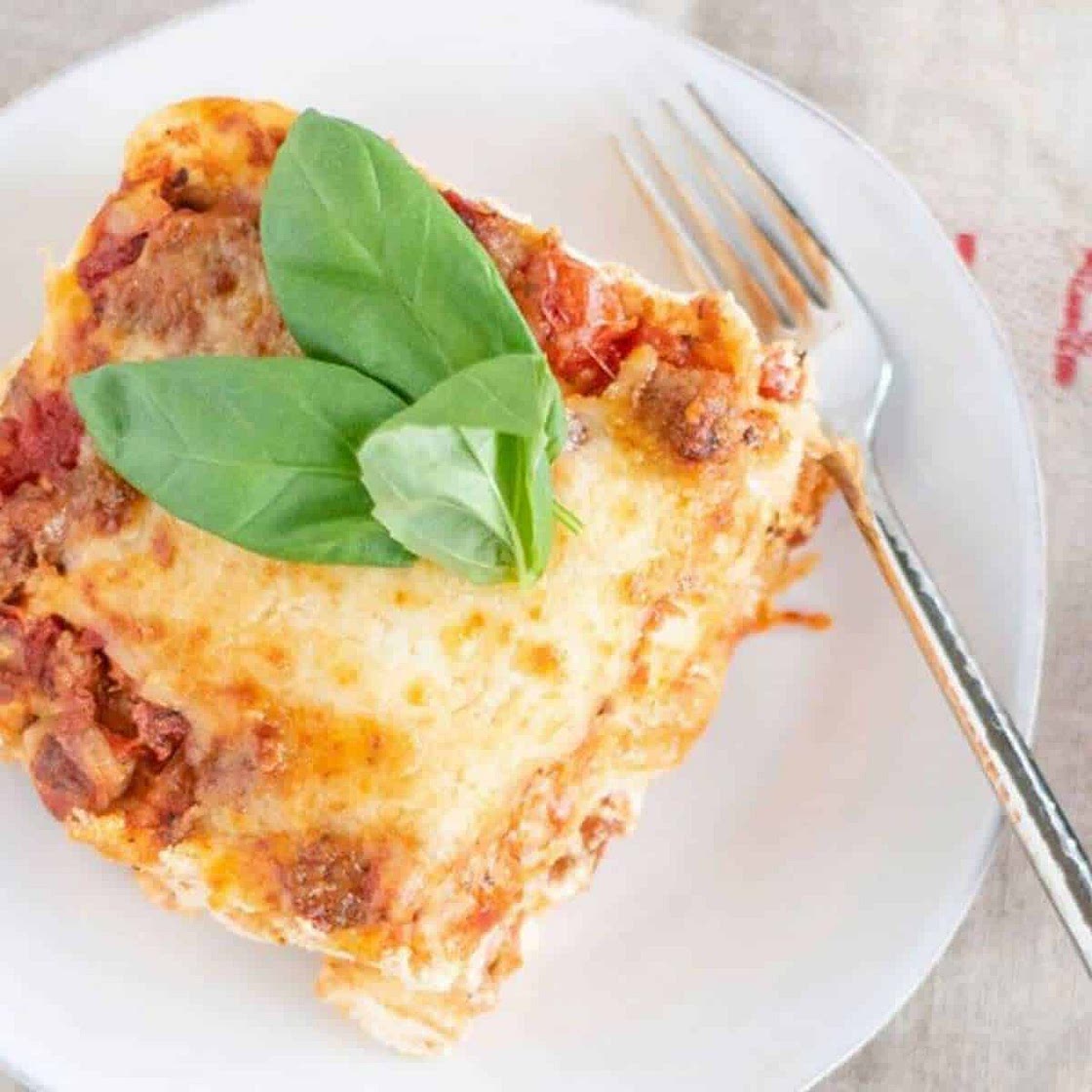 Lasagna for Two