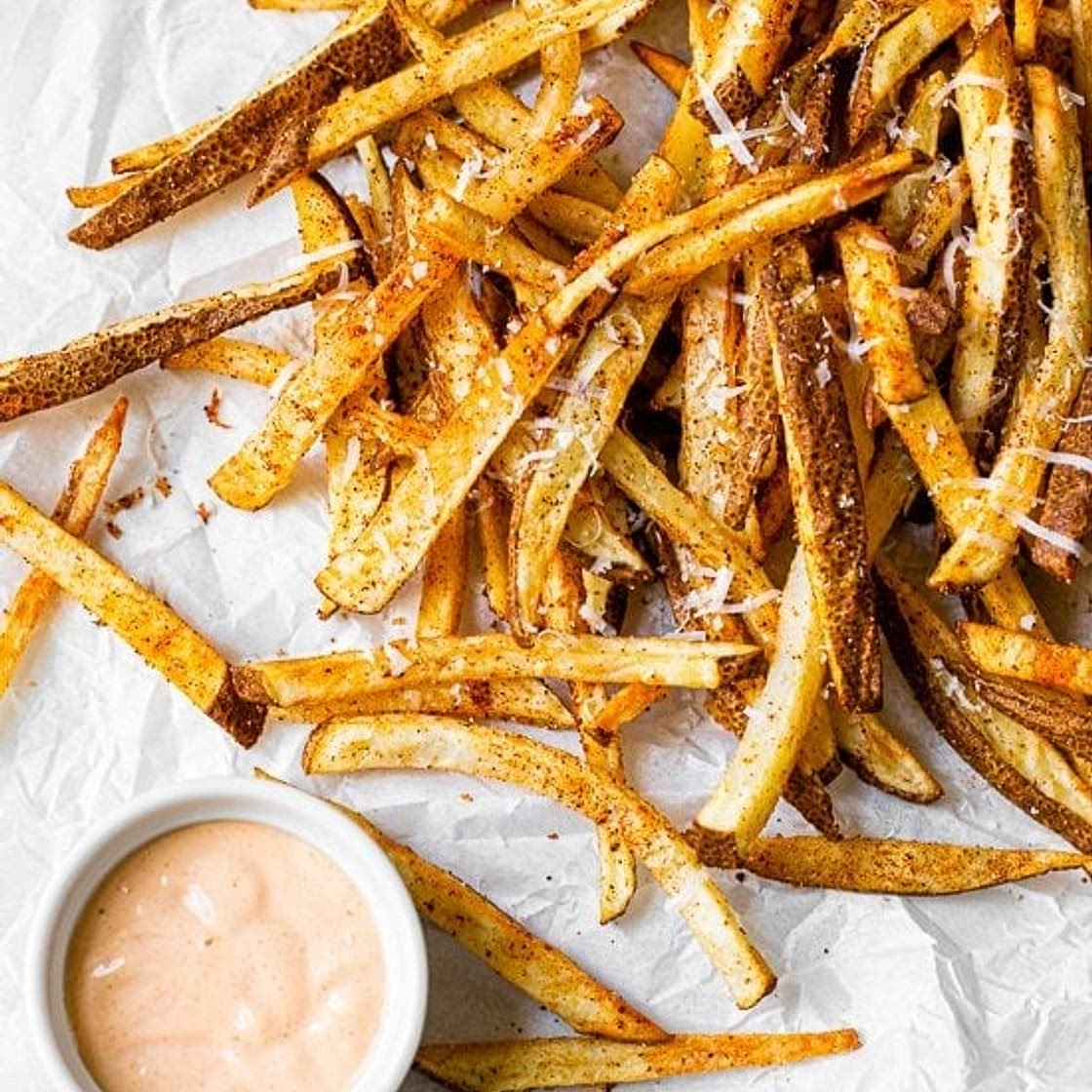 Air Fryer Nacho Fries