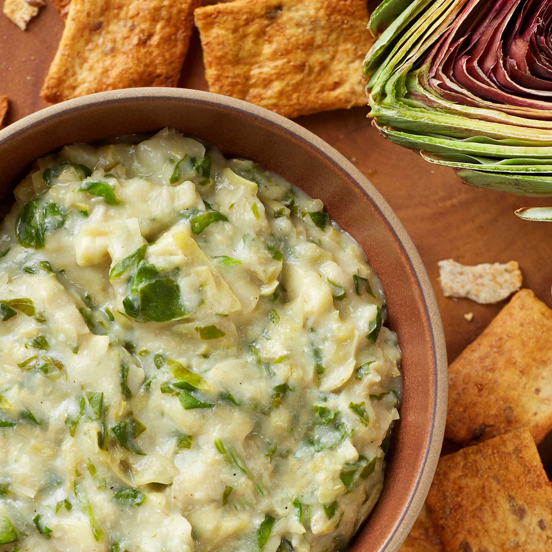 Dairy-Free Spinach and Artichoke Dip