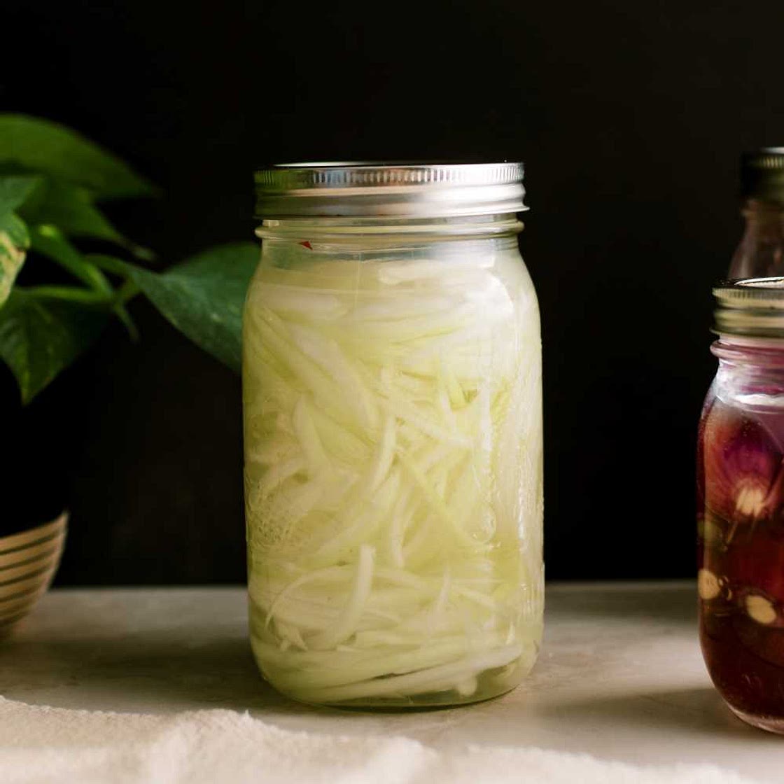 Lacto Fermented Onions