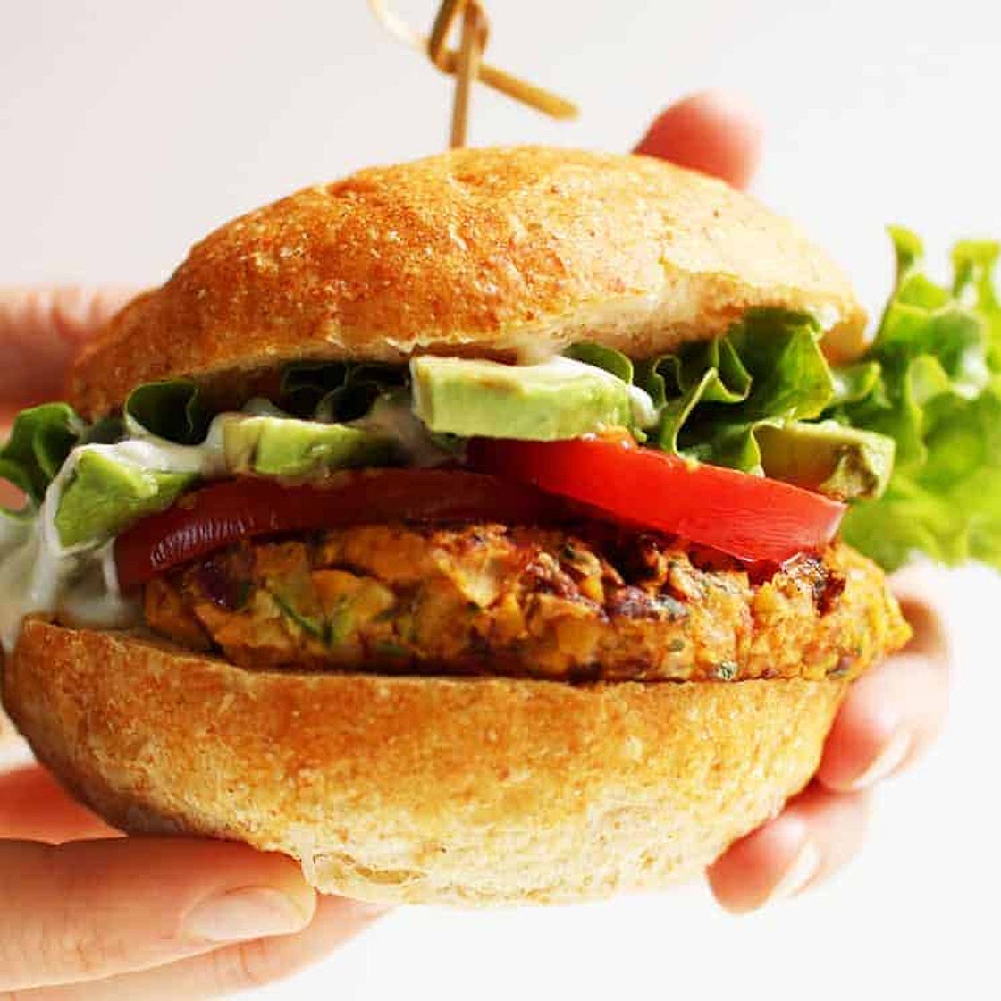 Vegan Zucchini Chickpea Burgers