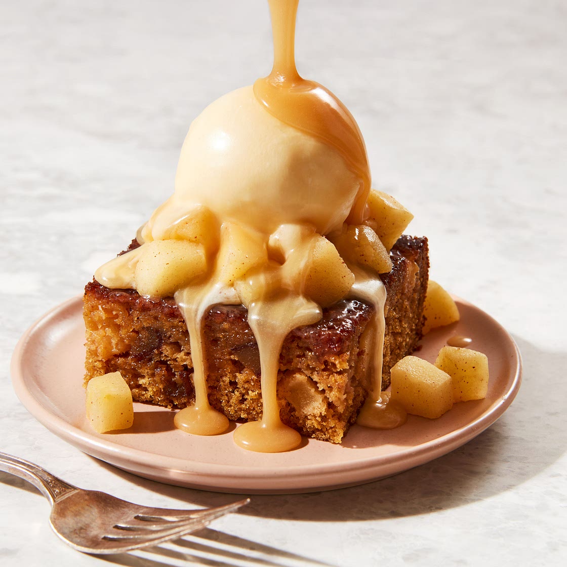 Apple Sticky Toffee Pudding