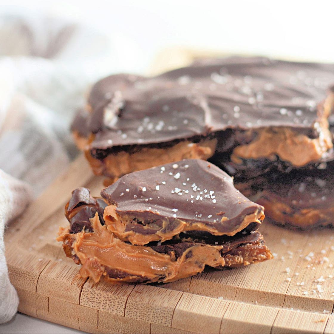 Peanut Butter Date Bark Recipe (Dairy-Free)