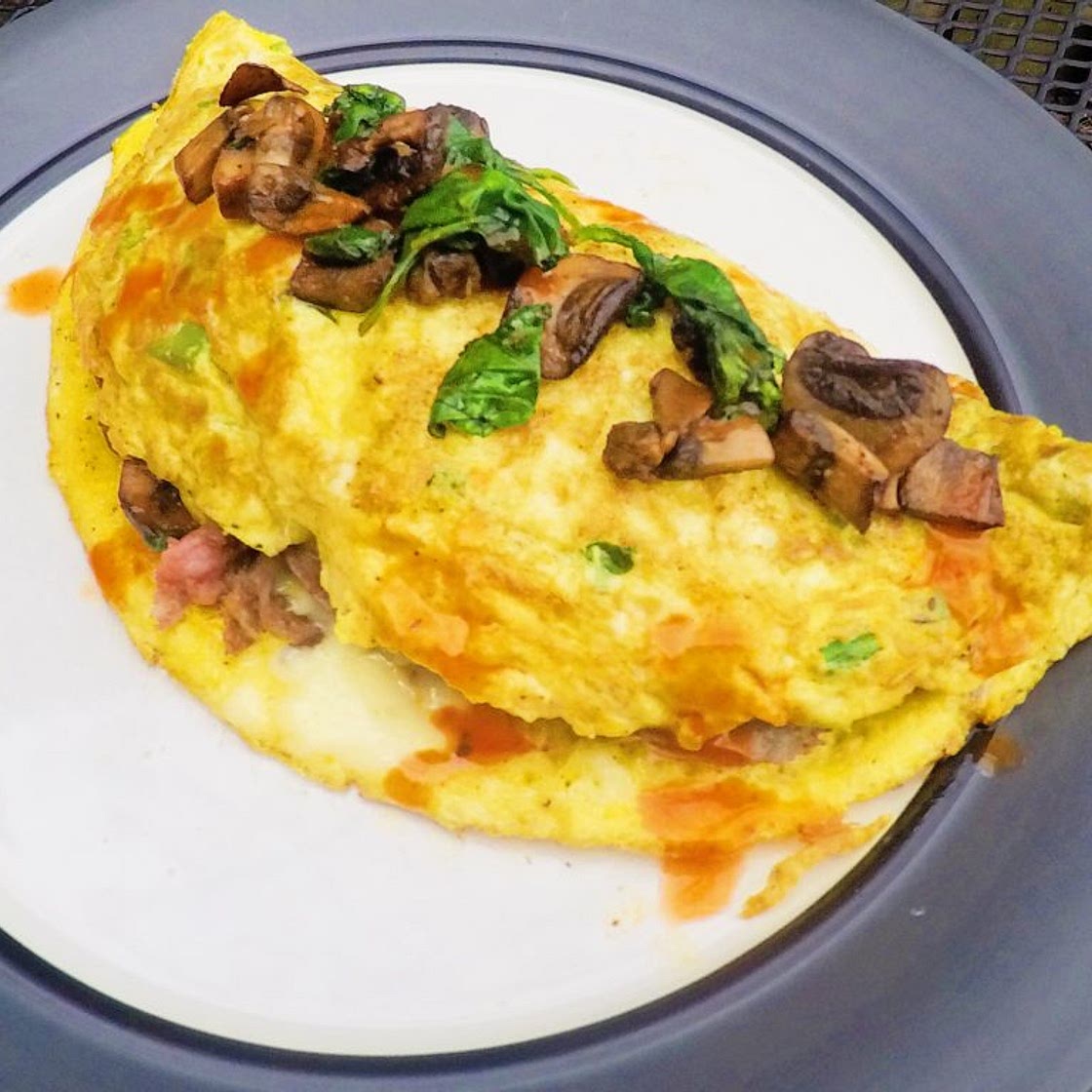 Steak & Cheese Omelette