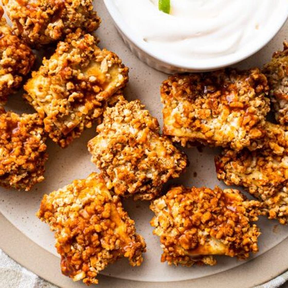 Crispy Air Fryer Tofu Wings