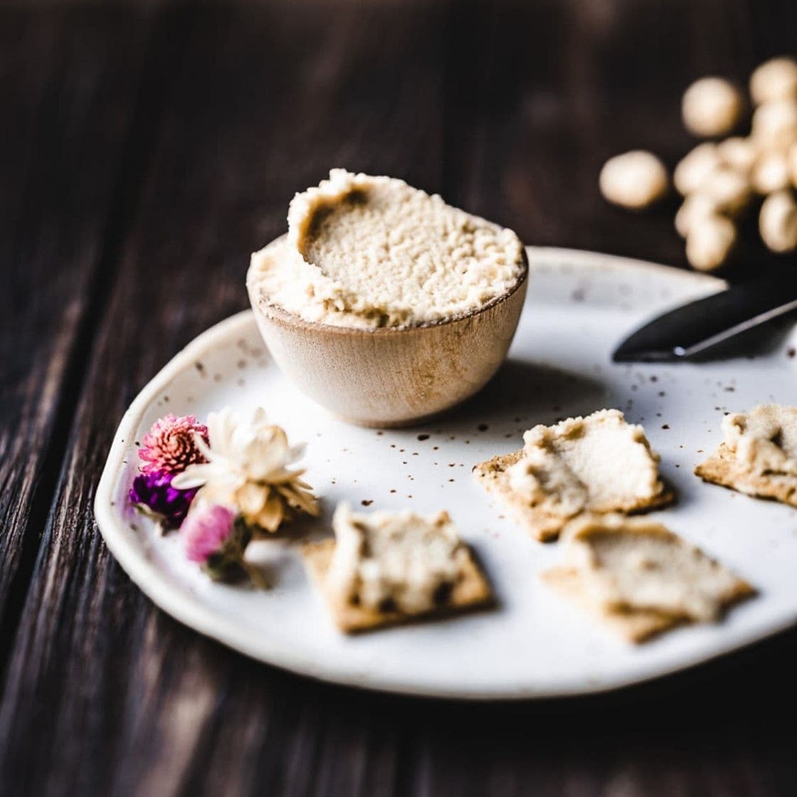 Creamy Vegan Hazelnut Cream Cheese