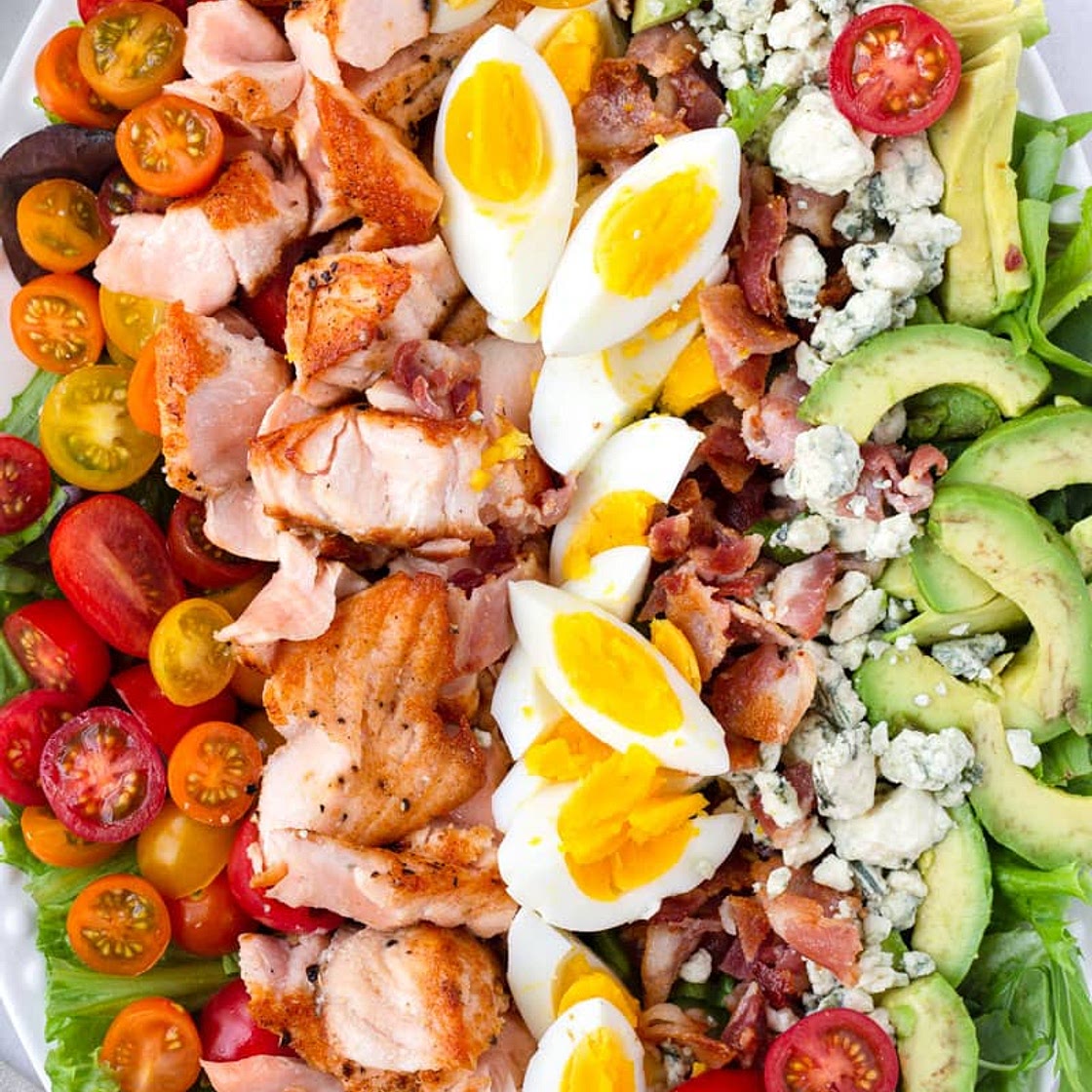 Salmon Cobb Salad