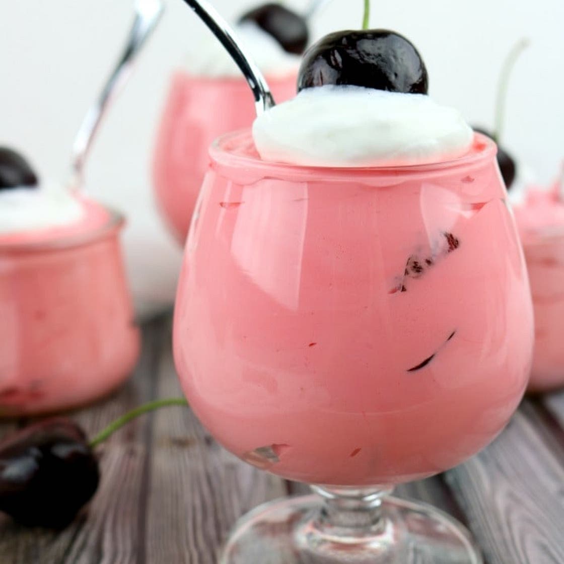 Keto Cherry Cheesecake Fluff