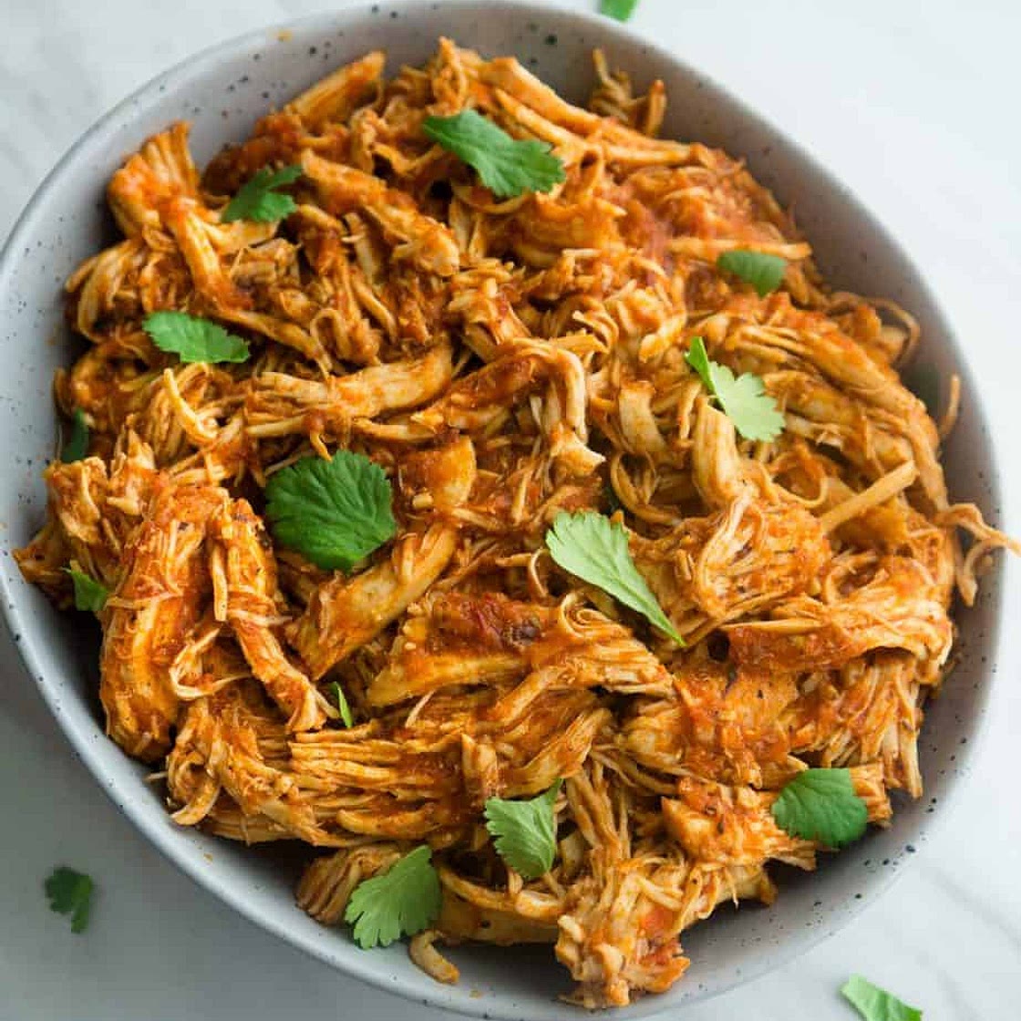 EASY INSTANT POT CHICKEN TINGA