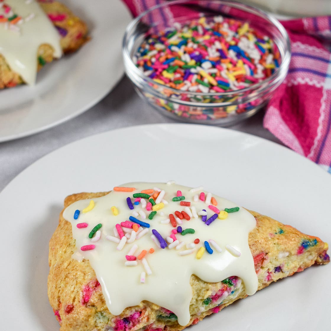 Funfetti Scones (American-Style Scone Recipe)
