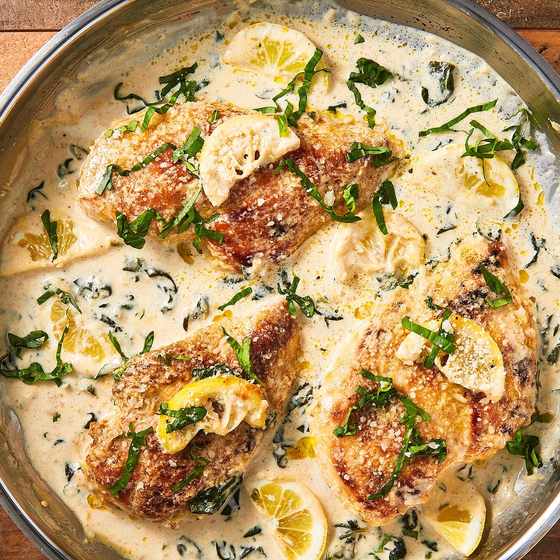 Creamy Lemon Parmesan Chicken