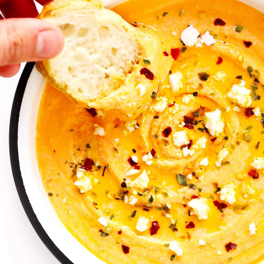 Spicy Greek Feta Dip (Tirokafteri)