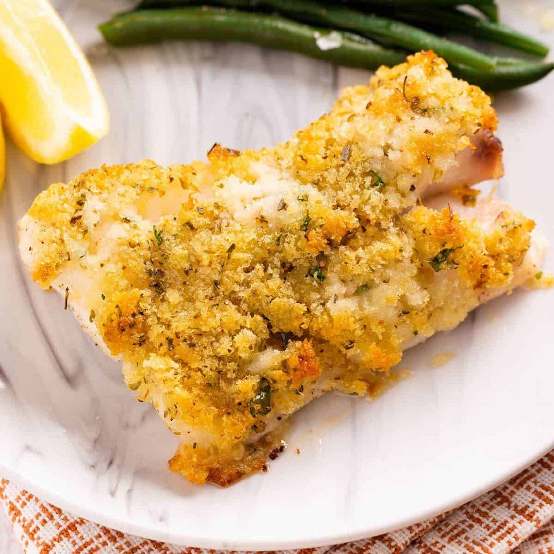 Panko Crusted Cod