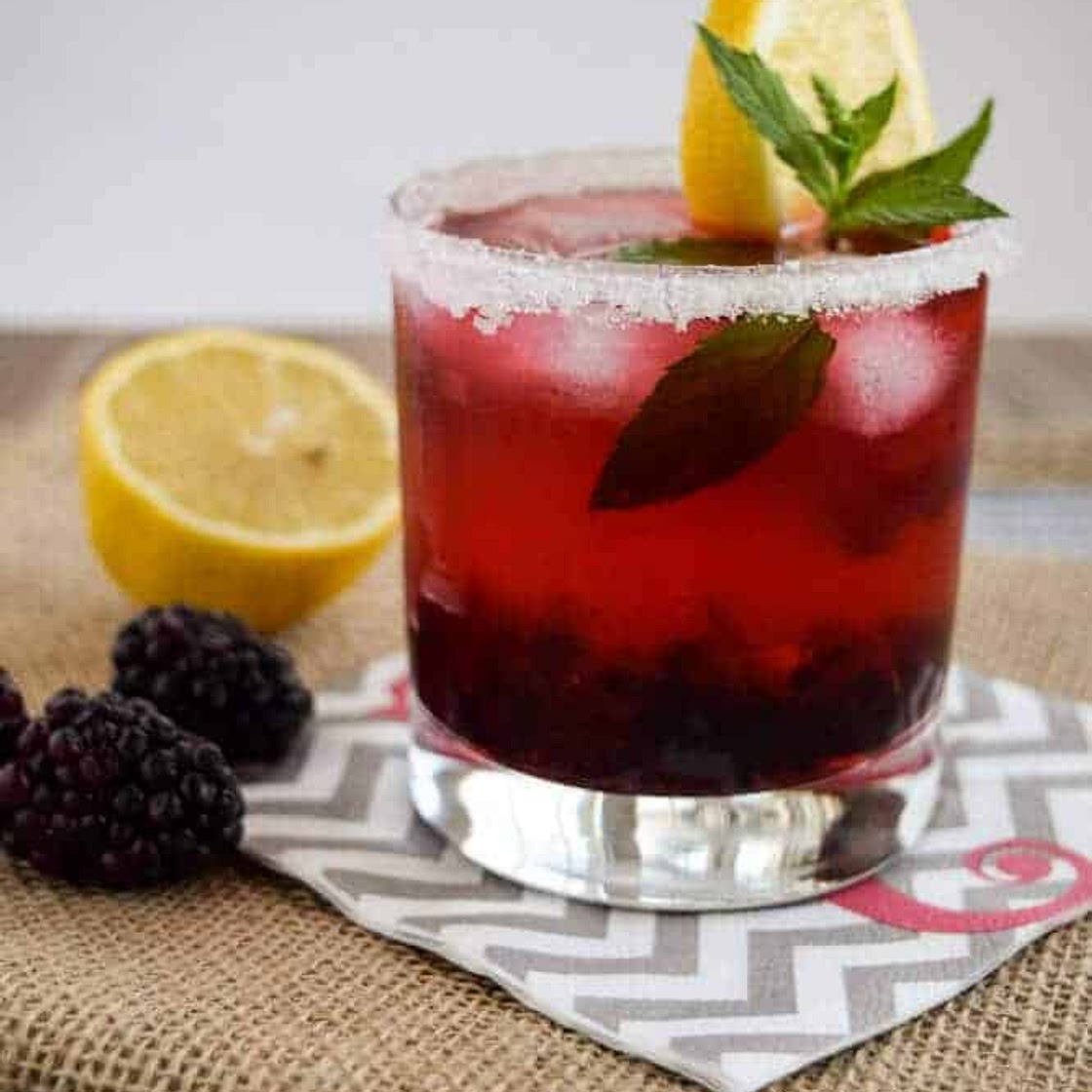Blackberry Vodka Mojito