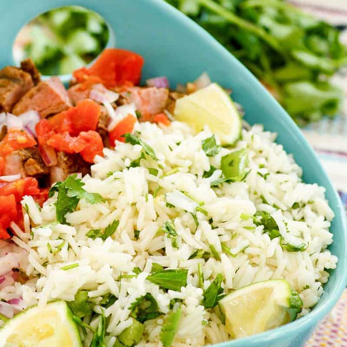 Chipotle's Cilantro Lime Rice (Copycat Recipe)
