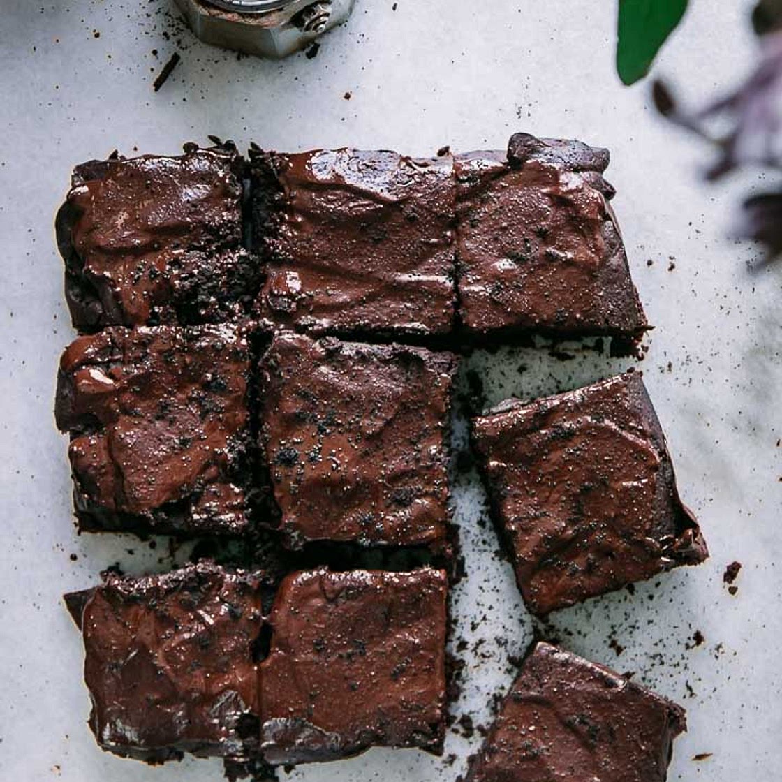 Leftover Espresso Grounds Brownies