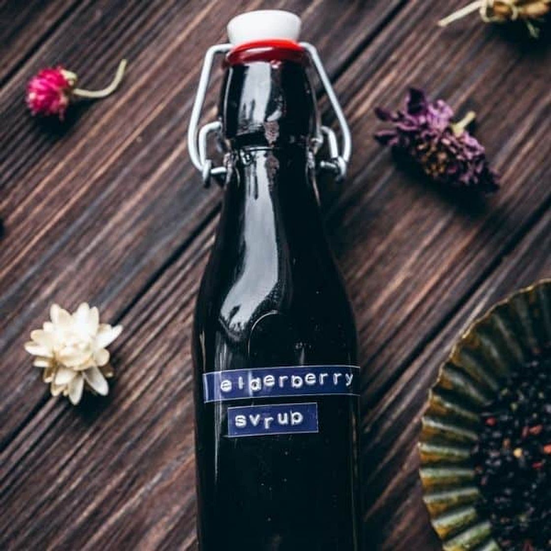 How to Make Homemade Elderberry Syrup