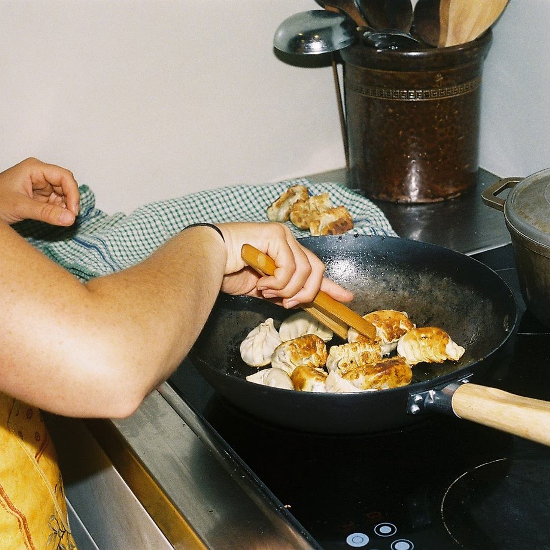 Vegan eggplant dumplings